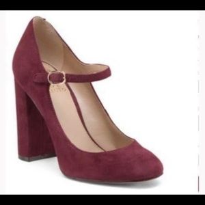 Vince Camuto Suede Mary Jane Heels Size 7